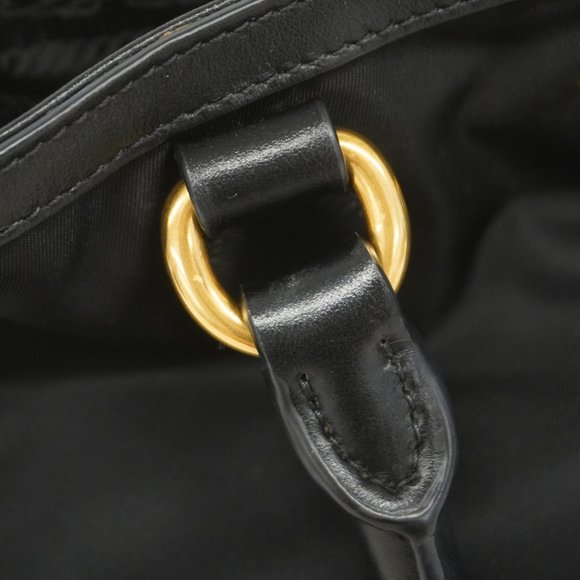 Prada handbag nylon black women's - Picture 12 of 14